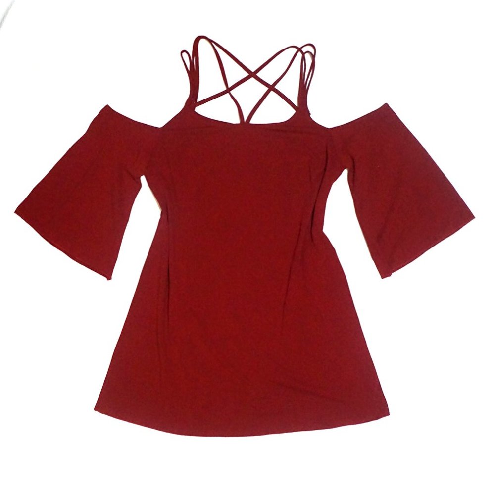 Croosback Off The Shoulder Dress